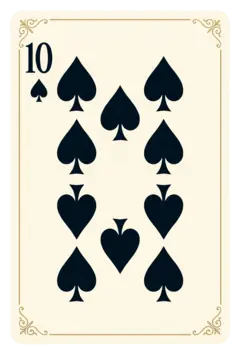 Ten of spades