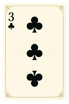 Three of clubs