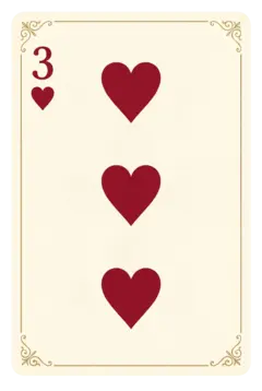 Three of hearts