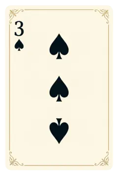 Three of spades