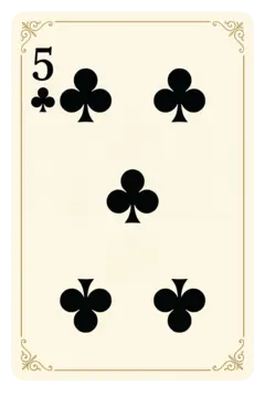 Five of clubs