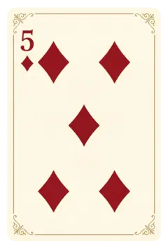 Five of diamonds