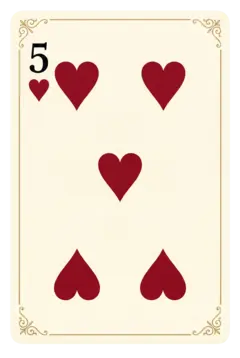 Five of hearts