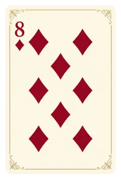 Eight of diamonds
