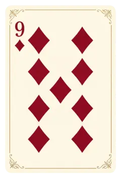 Nine of diamonds