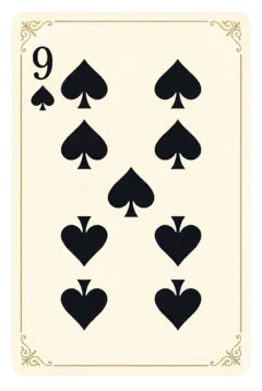 Nine of spades