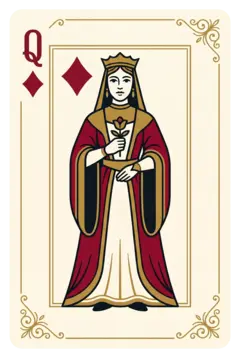 Queen of diamonds